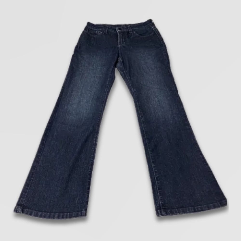 NYDJ Barbara Bootcut Jeans Dark Wash Stretch Denim Women’s Petite 4P